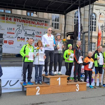 Bei der DM im 24-Stunden-Lauf wurde Sigrid Hoffmann (LG Westerwald) Dritte bei den Frauen (Foto: Lutz Adler).