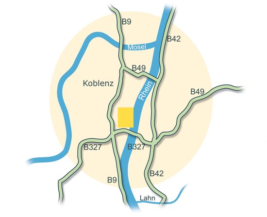 Anfahrtsskizze