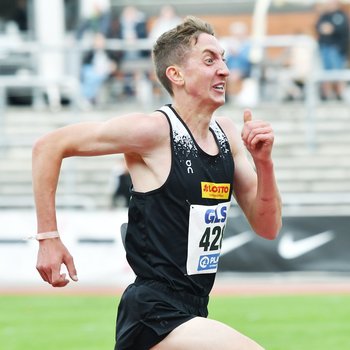 Benjamin Dern (Silvesterlauf Trier) hat noch nicht viele Wettkämpfe gemacht in diesem Jahr. Doch seine Vorleistung über 5000 Meter ist die viertbeste der U23-DM-Starter (Foto: Iris Hensel).
