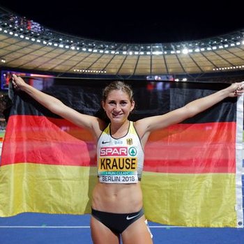 Bei ihren vierten Olympischen Spielen wurde die Hindernisläuferin Gesa Krause (Silvesterlauf Trier) Vierzehnte (Foto: Birkenstock).